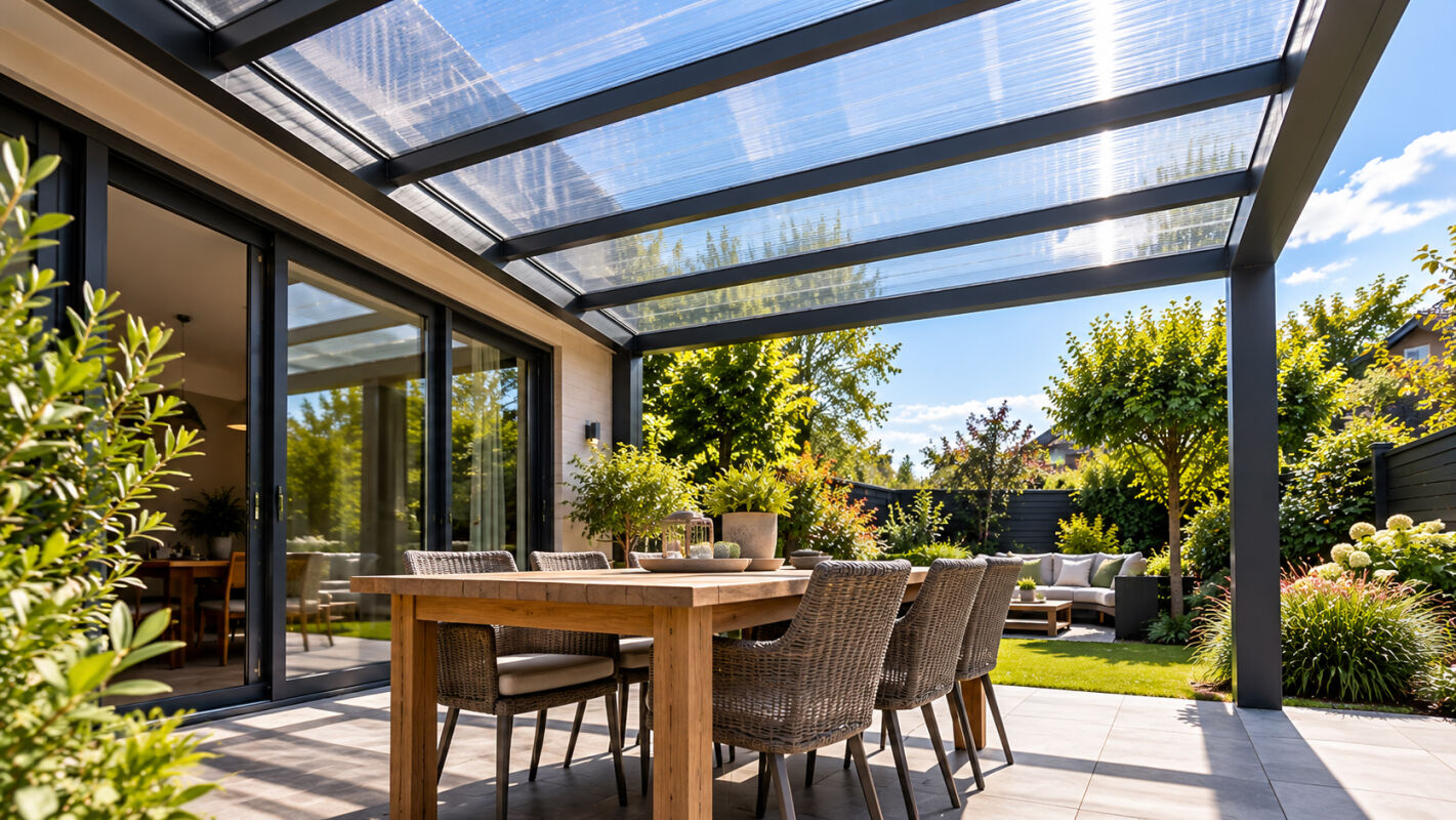 Helder of opaal polycarbonaat voor je overkapping?