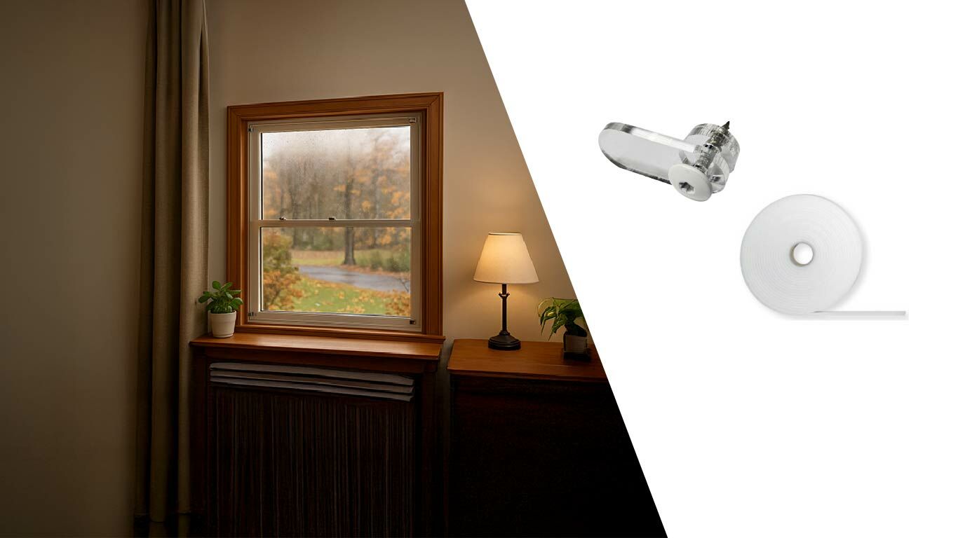 Warm de winter in met plexiglas voorzetramen, zo voorkom je condens en tocht.